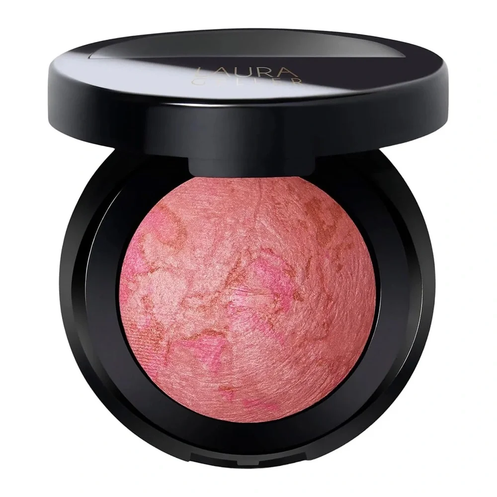 Laura Geller Baked Marbleized Blush Pink Travel Size